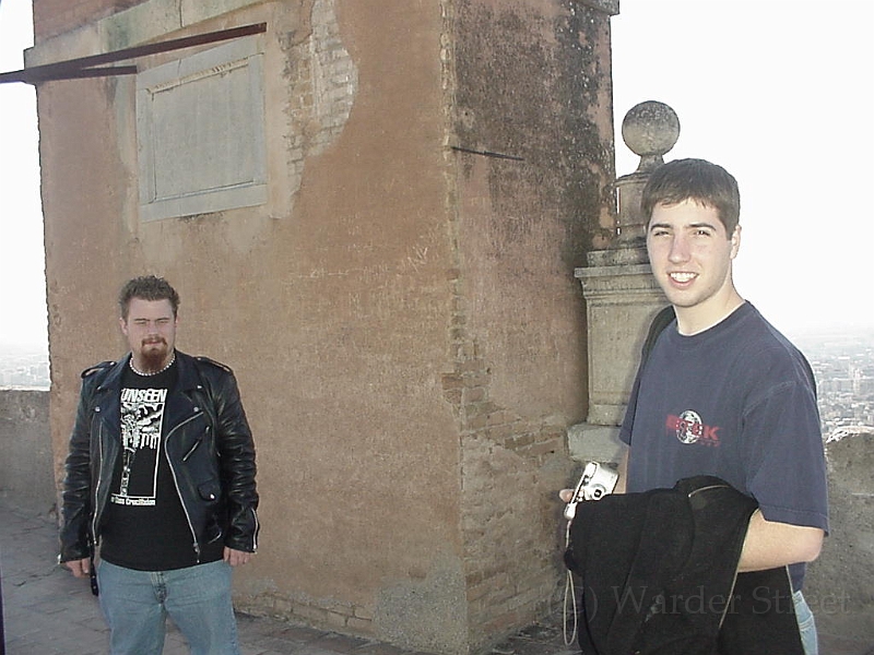 Jason And John At Bell Tower Of La Alhambra 2.jpg